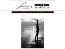 Tablet Screenshot of longevitypilates.com